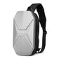 OZUKO Hard Shell Chest Bag Male Waterproof Shoulder Bags Men Fashion Short Trip Messenger Bag USB Charging Crossbody Bag Teenage