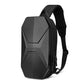 OZUKO Hard Shell Chest Bag Male Waterproof Shoulder Bags Men Fashion Short Trip Messenger Bag USB Charging Crossbody Bag Teenage