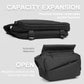 OZUKO Fashion Men Messenger Bag Multifunction Riding Crossbody Bags Male Waterproof Shoulder Bag USB Charging Travel Bag for Men