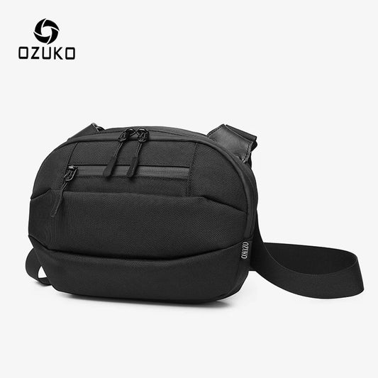 OZUKO New Men Shoulder Bag High Quality Waterproof Male Messenger Bags Fashion Crossbody Bag for Teenage Light Weight Travel Bag