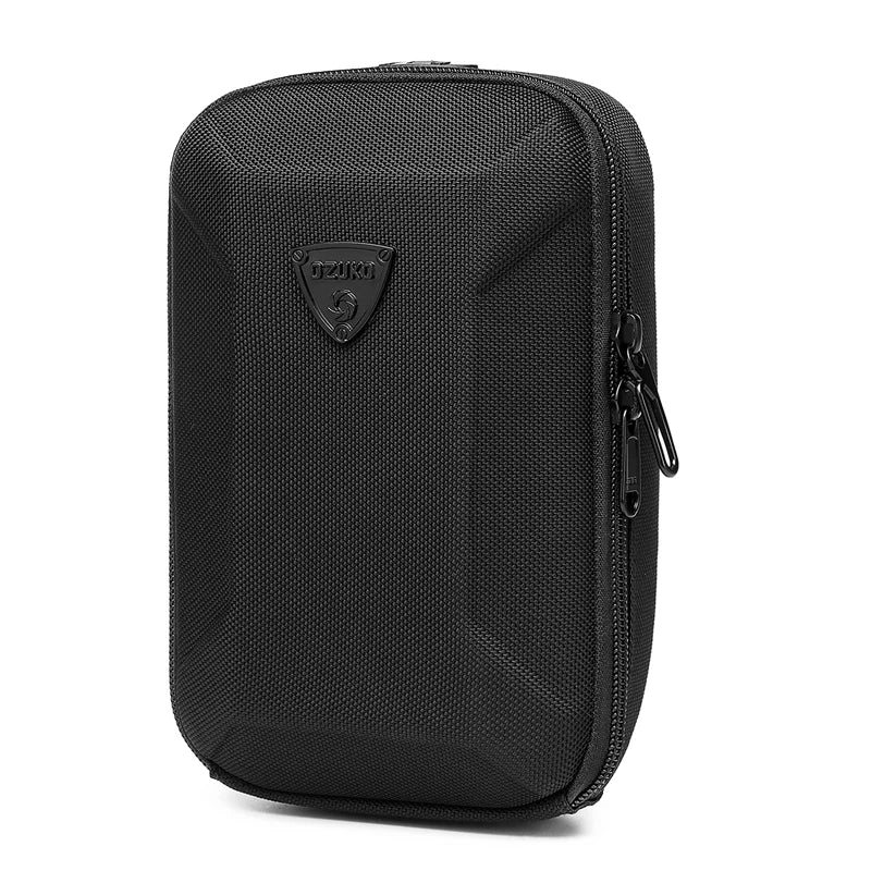 OZUKO Hard Shell Fashion Men Crossbody Bag High Quality Waterproof Male Shoulder Messenger Bags for Teenage Small Clutch Handbag
