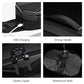 OZUKO Motorcycle Crossbody Bag Hard Shell EVA Carbon Fiber Waterproof Men's Waist Bag Chest Pack USB Charging Shoulder Bag Men