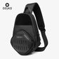 OZUKO Fashion Chest Bag Men Tactical Outdoor Shoulder Bags Waterproof Messenger Bag for Teenager USB Charging Male Crossbody Bag