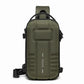 OZUKO Chest Bag Hard Shell  Men Sports Shoulder Bag Multifunctional Large Capacity Waterproof High Quality Outdoor Tactical Bag