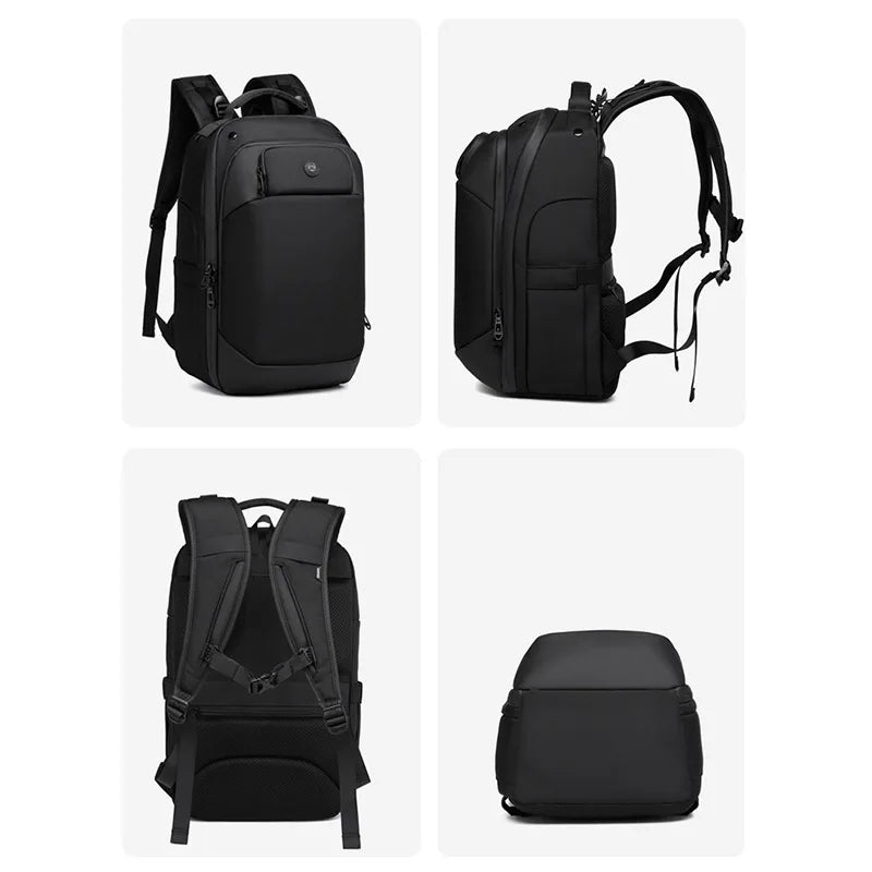 OZUKO New Fashion Business Commuter Computer Bag Outdoors Travel Large Capacity Waterproof Backpack Campus College Backpack