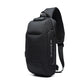 OZUKO New Fashion Men's Chest Bag Fashion Brand Sports Travel Crossbody Bag Boys Outdoor Tactical Waterproof Men's Bag