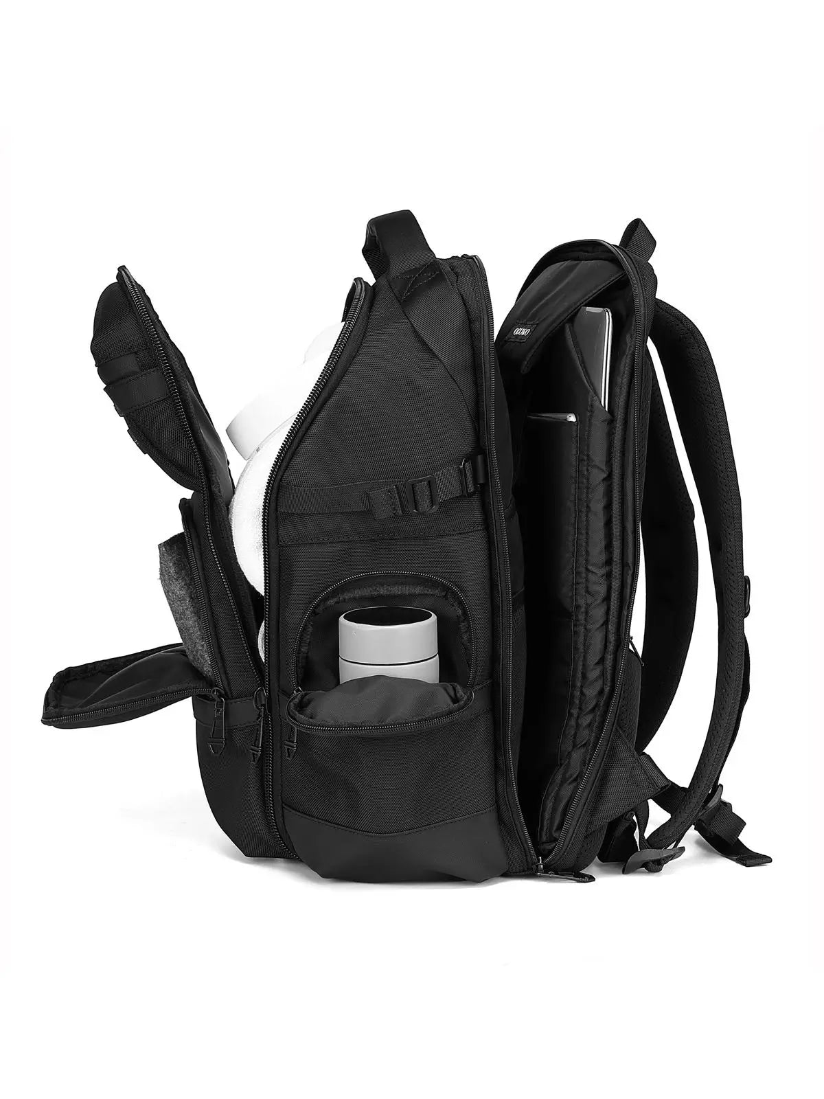 OZUKO Large Packback Shoulder Bags for Male Waterproof Chest Bag Tactical Sling Messenger Bags Men Outdoor Sports Crossbody Bag