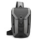 OZUKO Minimalist Anti-theft Chest Bag Men's Lightweight Daily Portable Crossbody Bag Tactical Outdoor Travel Work Shoulder Bag