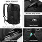 OZUKO Multifunction USB Charging Men Backpack Large Capacity Waterproof Travel Bag Male 15.6inch Laptop Fashion mochila