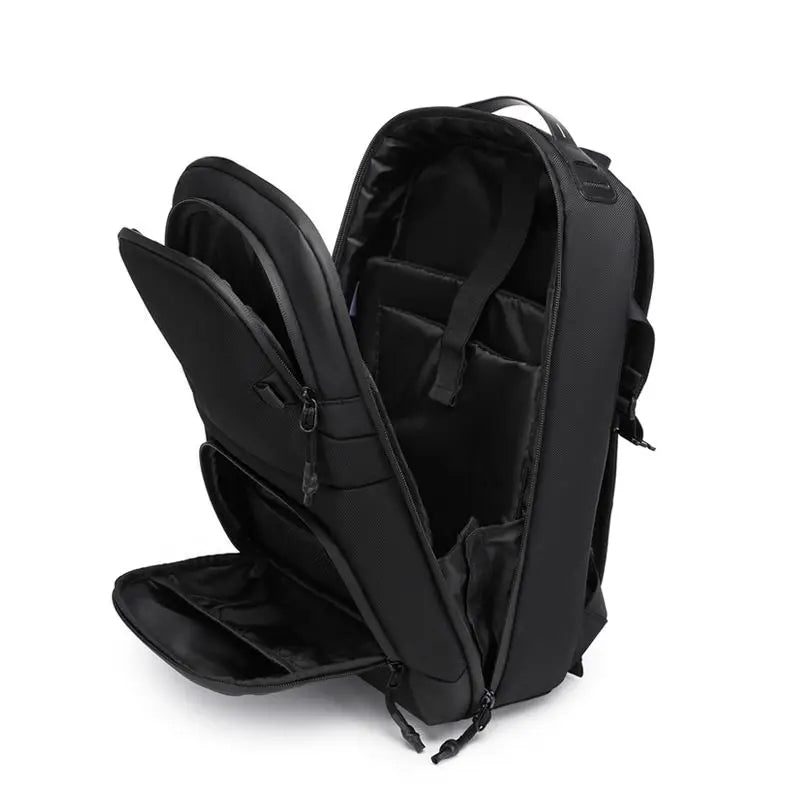 OZUKO Men Backpack Bag Waterproof Oxford Short Travel Messenger Bag USB Charging Casual Chest Bag Quality Male New