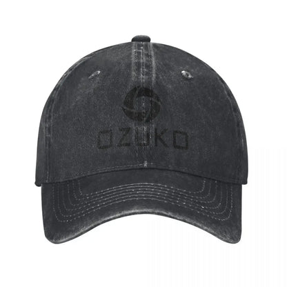 Vintage Fashion Ozuko Logo Baseball Cap Men Women Distressed Snapback Hat Outdoor  Adjustable Fit Caps Hat