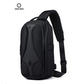 Ozuko New Men's Trendy Chest Bag Men's Fashion Crossbody Shoulder Bag High Quality For Men Travel Sling Bag Fits in 11inch Pad