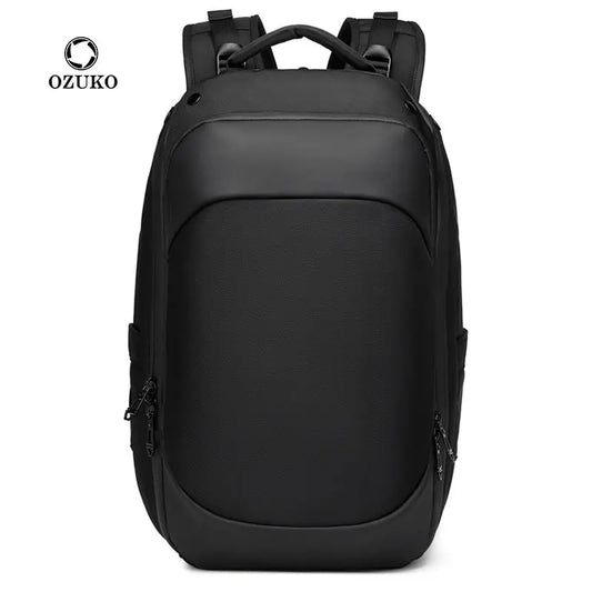 OZUKO Men’s Laptop Backpack 15.6 Inch Business Backpack Expandable Travel Backpack Waterproof USB Charging Office Mochila