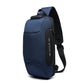 OZUKO New Fashion Men's Chest Bag Fashion Brand Sports Travel Crossbody Bag Boys Outdoor Tactical Waterproof Men's Bag