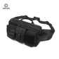 OZUKO Men's Large Capacity Outdoor Tactical Chest Bag Waterproof  Male Messenger Bag Mult-pocket Sports Travel Waist Bag