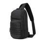 Ozuko bag men Shoulder Bags USB Charging Crossbody Package School Short Trip Messengers Bags Men's Oxford Sling Pack