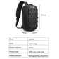 OZUKO Urban Street Male Business Daily Waterproof Crossbody Shoulder Chest Pack Men Smart Anti Theft Usb Chest Sling Bag