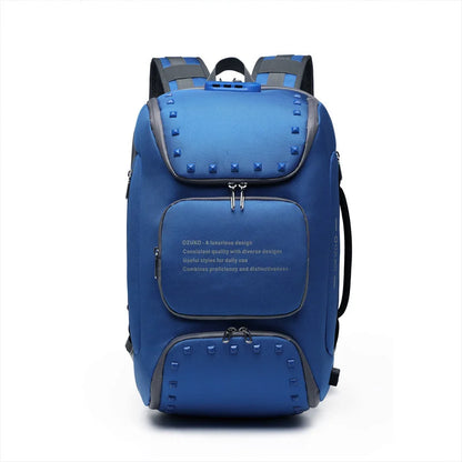 OZUKO Multifunctional Backpack Men Fashion USB 15.6 Inch Laptop s Male Anti-theft Waterproof Travel mochila
