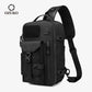 OZUKO Large Capacity Shoulder Bags for Male Waterproof Chest Bag Tactical Sling Messenger Bags Men Outdoor Sports Crossbody Bag