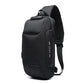 Ozuko new men's chest fashion brand sports crossbody bag boys outdoor tactical waterproof men's bag Shoulder bag
