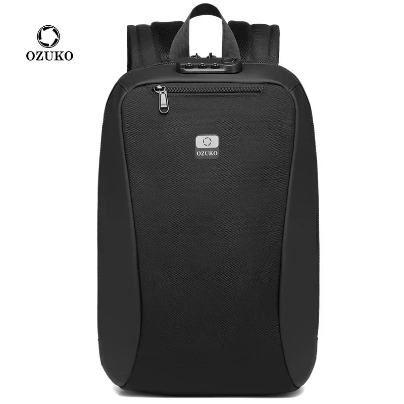 OZUKO Mochila 16 Men Backpack Fashion Waterproof Backpacks for Teenager USB Charging Travel Bag Male Laptop Backpack Mochila