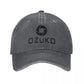 Vintage Fashion Ozuko Logo Baseball Cap Men Women Distressed Snapback Hat Outdoor  Adjustable Fit Caps Hat