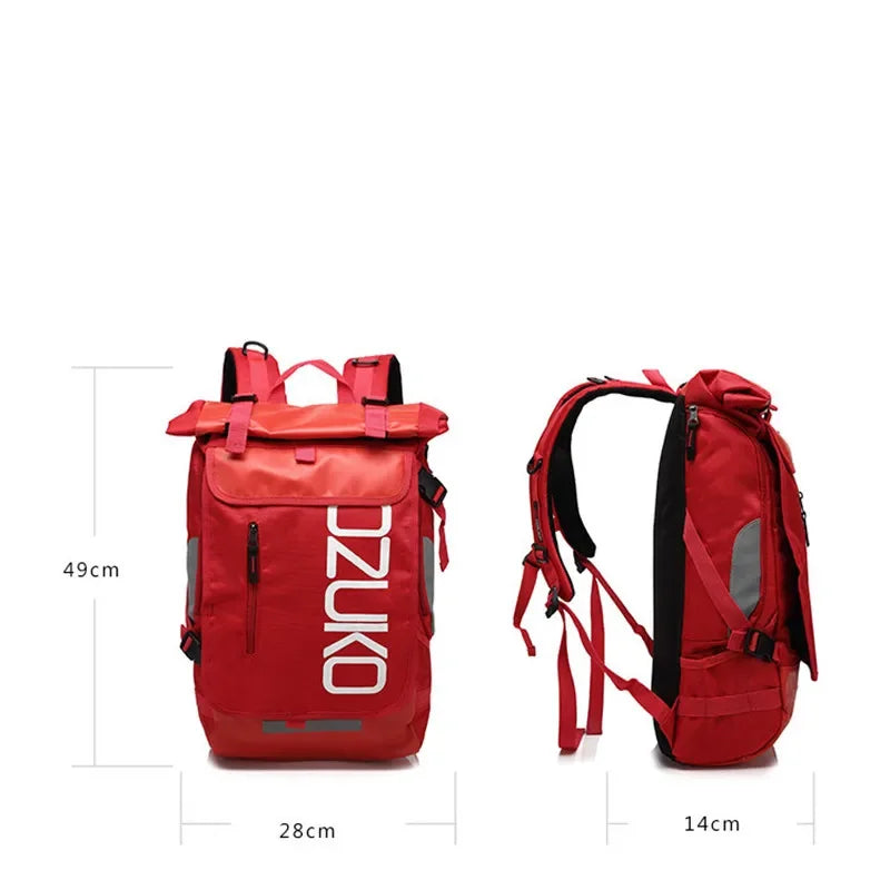 OZUKO Mochila 49*28*14 Men 15.6 inch Laptop Water  Schoolbag for Teenager  Student Backpacks Male Travel Mochila Fashion