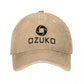 Vintage Fashion Ozuko Logo Baseball Cap Men Women Distressed Snapback Hat Outdoor  Adjustable Fit Caps Hat