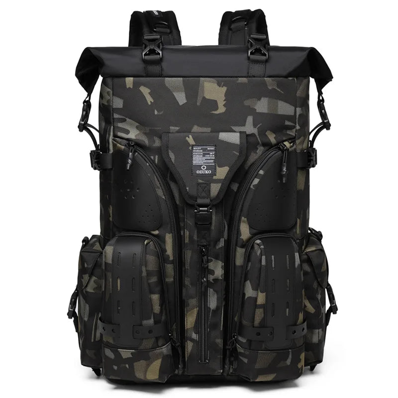 Ozuko Tactical Backpack Attack Bag Molle System Bags Backpacks Outdoor Sport Backpack Camping Walking Backpacks