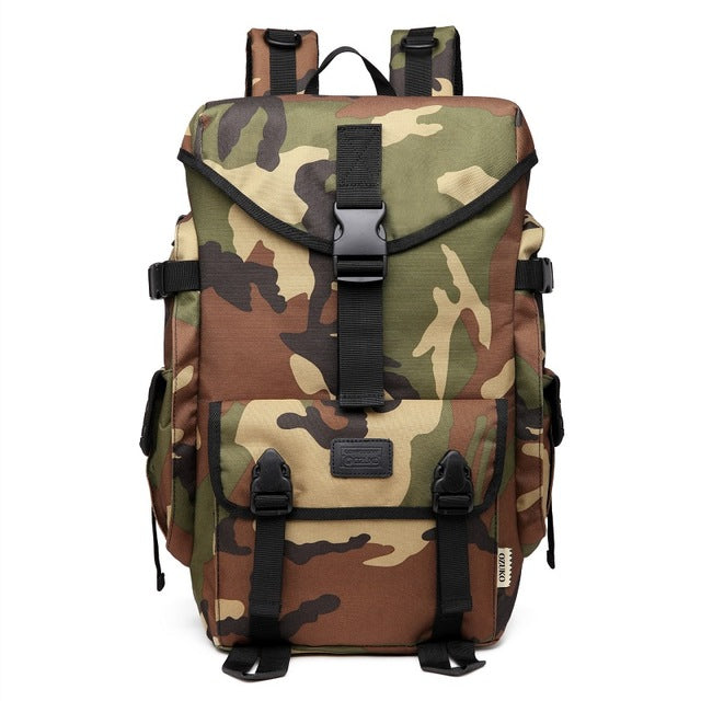 Ozuko Sac à Dos - Mode Camouflage
