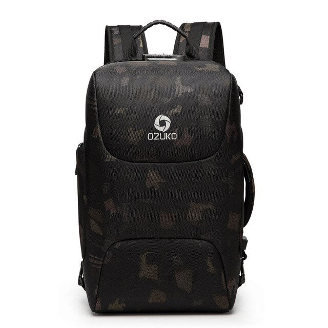 Ozuko Fluidy- Le Sac à Dos Flexible à Port USB